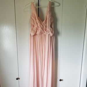 David's Bridal Petal Dress